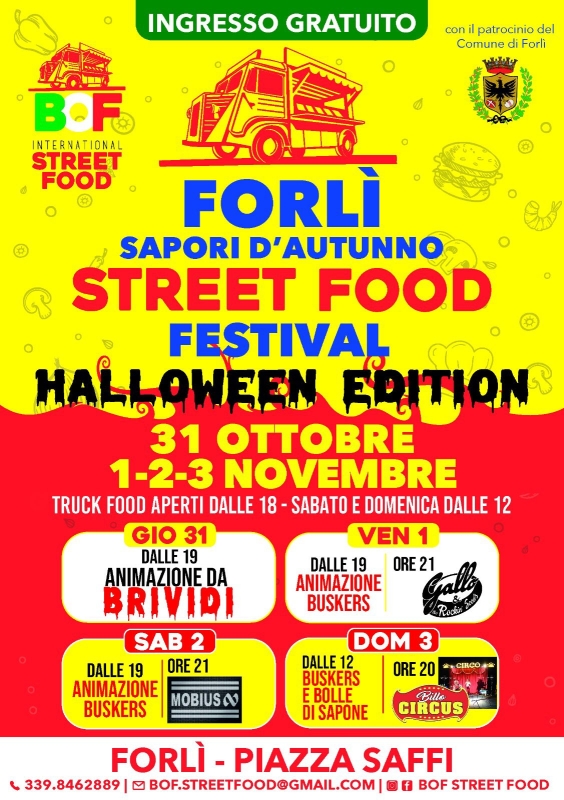 Street Food and Halloween Party